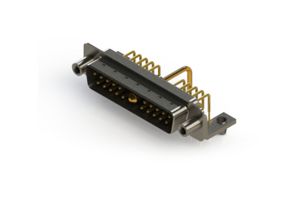 EDAC 629-21W1250-1T5 Combination Layout D Sub Connector, 629C Series, DB-21W1, Plug, 21 Contacts, 20 Signal, 1 Power