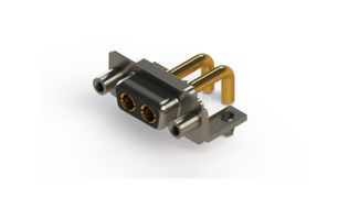 EDAC 630-2W2-250-3T5 Combination Layout D Sub Connector, 630C Series, DE-2W2, Receptacle, 2 Contacts, 2 Power, Solder
