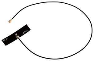 MOLEX 219611-0250 Antenna, WiFi, 5.925 GHz to 7.125 GHz, 2.82 dBi, Linear, Adhesive