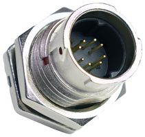 AMPHENOL LTW ASY-A08PMMP-QC8001 Circular Connector, Standard Circular Connector, X-Lok Series, Panel Mount Receptacle, 8 Contacts