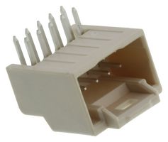 MOLEX 501876-3240 Pin Header, Wire-to-Board, 2 mm, 2 Rows, 32 Contacts, Through Hole Right Angle