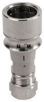 BULGIN LIMITED PXM6034/B Modular Connector, RJ45 Plug, 1 x 1 (Port), 8P8C, Cat5e, IP66, IP68, IP69K, Cable Mount