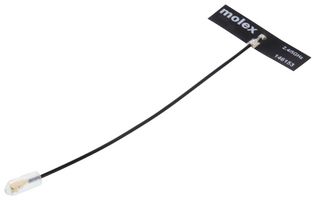 MOLEX 146153-0100 Antenna, WiFi, 4.9 GHz - 5.93 GHz, 4 dBi Gain, Adhesive, Linear