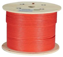 BLACK BOX C6ABC50S-STR-RD-1000 Networking Cable, Shielded, Cat6a, 26 AWG, 1000 ft, 304.8 m