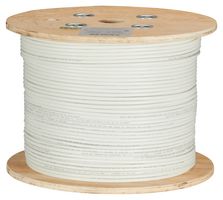 BLACK BOX C6ABC50S-STR-WH-1000 Networking Cable, Shielded, Cat6a, 26 AWG, 1000 ft, 304.8 m