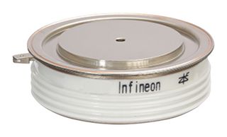 INFINEON T1900N16TOFVTXPSA1 Thyristor Diode Module, Single SCR, 1.6 kV, 2.84 kA, 4-Pin, Panel Mount