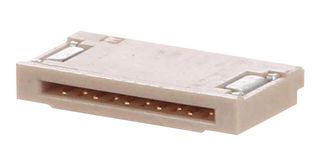 MOLEX 51281-1098 FFC / FPC Board Connector, 0.5 mm, 10 Contacts, Easy-On 51281 Series, Solder, Top, Bottom, 1 Row