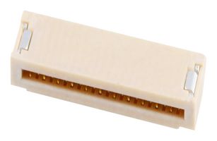 MOLEX 51281-2298 FFC / FPC Board Connector, 0.5 mm, 22 Contacts, Easy-On 51281 Series, Solder, Top, Bottom, 1 Row