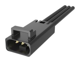 AMPHENOL COMMUNICATIONS SOLUTIONS FLHA3P008C0 Cable Assembly, Mini, Wire to Board Receptacle to Free End, 3 Positions, 2.5 mm, 1 Row, 3 m