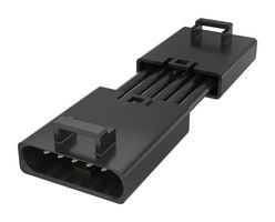 AMPHENOL COMMUNICATIONS SOLUTIONS FLHP6C008A0 Cable Assembly, Mini, Wire to Board Receptacle to Wire to Board Receptacle, 6 Positions, 2.5 mm
