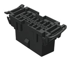 MOLEX 51115-1601 Connector Housing, Black, OBD-II 51115 Series, Receptacle, 16 Positions, 4 mm