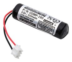 DANTONA INDUSTRIES LS14500-MF Battery, 3.6 V, AA, Lithium Thionyl Chloride, 2.25 Ah, Connector, 1