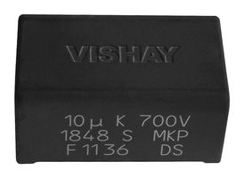 VISHAY MKP1848S55010JP2C Power Film Capacitor, Metallized PP, Radial Box - 2 Pin, 5 µF, ± 5%, DC Link, Through Hole