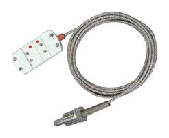 OMEGA RTD-NPT-72-E-1/8 RTD Sensor, Probe with Leads, Class A, -50 °C, 230 °C, 100 ohm, Platinum