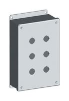 OMEGA SCE-10P8 Enclosure Accessory, Subpanel, Carbon Steel, Gray, Omega SCE-1008SC Enclosures, 222.25 mm