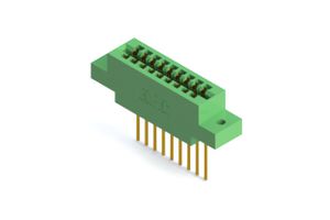 EDAC 317-009-541-602 Card Edge Connector, Single Side, 1.57 mm, 9 Contacts, Through Hole Mount, Straight