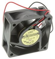 ADDA AD0612XB-A71GP DC Axial Fan, 12 V, Square, 60 mm, 25 mm, Ball Bearing, 31.77 CFM