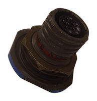 AMPHENOL AEROSPACE D38999/24WG11SN Circular Connector, MIL-DTL-38999 Series III, DS38999/24 Series, Jam Nut Receptacle, 11 Contacts