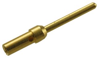 HARTING 09670008576 D Sub Contact, Turned, D-Sub Connectors, Pin (Male), Copper Alloy, Gold Plated Contacts, 20 AWG
