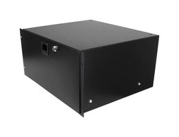PENN ELCOM 3235LK Enclosure Accessory, 5U, Rack Drawer, Racks and Cabinets, Steel, Black, 222.3 mm, 437 mm