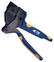 TE CONNECTIVITY 1976144-1 Crimp Tool, Ratchet, AMP Super Seal Series 20-16AWG Contacts, PRO-CRIMPER Series