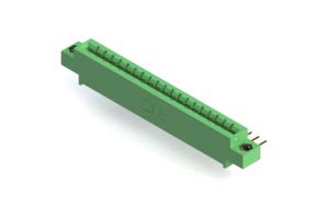 EDAC 333-019-559-608 Card Edge Connector, Single Side, 1.57 mm, 19 Contacts, Through Hole Mount, Right Angle