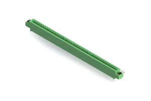 EDAC 333-041-559-603 Card Edge Connector, Single Side, 1.57 mm, 41 Contacts, Through Hole Mount, Right Angle
