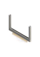 EDAC 322-044-542-257 Card Edge Connector, Dual Side, 1.57 mm, 44 Contacts, Through Hole Mount, Straight