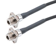 L-COM FOCB023027N01M Fiber Optic Cable, Singlemode, 2 Fibers, AARC Receptacle to AARC Receptacle, 3.3ft Length