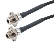 L-COM FOCB023027N15M Fiber Optic Cable, Singlemode, 2 Fibers, AARC Receptacle to AARC Receptacle, 49.2ft Length