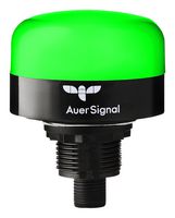 AUER SIGNAL SD50-G Beacon, Green, IP66/IP67/IP69/IP69K/IP6K9K, 1.45 W, 30 VDC, 1.97" Dia, 2.56" H, -40 to 50 °C