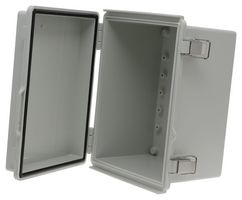 BUD INDUSTRIES PTQ-11140 Plastic Enclosure, Multipurpose, ABS, 218.44 mm, 160.02 mm, 130.04 mm, IP67