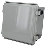 BUD INDUSTRIES PTQ-11147 Plastic Enclosure, Multipurpose, ABS, 149.86 mm, 149.86 mm, 119.38 mm, IP67
