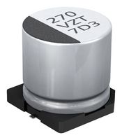 PANASONIC EEHZT1H101P Hybrid Aluminium Electrolytic Capacitor, 100 µF, ± 20%, 50 V, Radial Can - SMD, 0.023 ohm