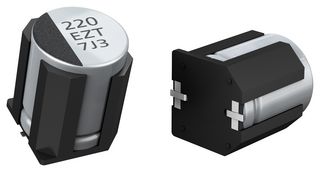 PANASONIC EEHZT1H101V Hybrid Aluminium Electrolytic Capacitor, Vibration Proof, 100 µF, ± 20%, 50 V, Radial Can - SMD