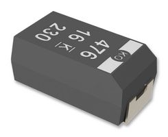 KEMET T520H827M010ATE070 Tantalum Polymer Capacitor, 820 µF, ± 20%, 10 V, H, 0.07 ohm, 2924 [7361 Metric]
