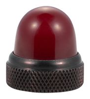 WAKEFIELD THERMAL 1691111203 Indicator Lens, Red, Dome, 0.691 ", Diffused Lens Cap, Dialight 377 Series Panel Mount Indicators