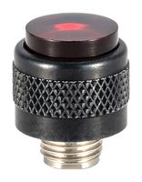 WAKEFIELD THERMAL 2390331500 Indicator Lens, Red, Round, 0.478 ", Non-Diffused Flat Lens Cap