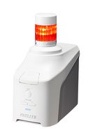 PATLITE NHB4-1-R Signal Tower, 1 Tier, Red, AC Adaptor, 80 dB, Ethernet Connector, 5 Tone, 240 VAC/ 24 VDC