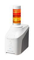 PATLITE NHB4-2-RY Signal Tower, 2 Tier, Amber/Red, AC Adaptor, 80 dB, Ethernet Connector, 5 Tone, 240 VAC/ 24 VDC