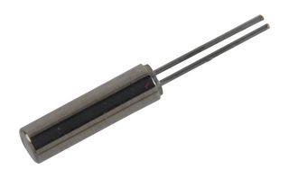 CITIZEN FINEDEVICE CFS-14532768DZFB Crystal, Cylinder, 32.768 kHz, Cylinder Radial, 5mm x 1.4mm Dia, 12.5 pF, 20 ppm, CFS145 Series
