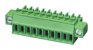 PHOENIX CONTACT 1827758 Pluggable Terminal Block, 3.81 mm, 7 Positions, 28 AWG, 16 AWG, 1.5 mm², Screw