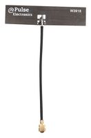 PULSE ELECTRONICS W3918B0050 Antenna, PCB, 4.9 GHz - 5.925 GHz, 2 VSWR, 4 dBi Gain, Adhesive, Linear