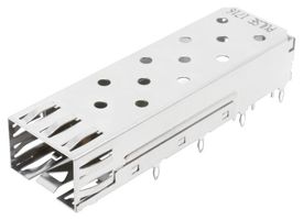 PULSE ELECTRONICS SFPCAGE002-L Cage, SFP, 1 x 1 (Single), Without Heat Sink, Without Light Pipe, Through Hole, Press-Fit