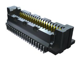 SAMTEC SS5-80-3.50-L-D-K-TR Mezzanine Connector, Receptacle, 0.5 mm, 2 Rows, 160 Contacts, Surface Mount, Phosphor Bronze
