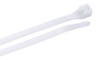 GARDNER BENDER 46-310M Cable Tie, Nylon 6.6 (Polyamide 6.6), Natural, 279.4 mm, 4.3 mm, 76.2 mm, 75 lb