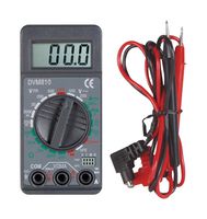 VELLEMAN DVM810 DIGITAL MULTIMETER, 10A, 500V, 3.5DIGIT