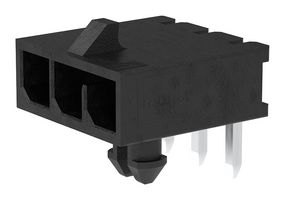 MOLEX 215760-1004 Pin Header, Wire-to-Board, 3 mm, 1 Rows, 4 Contacts, Through Hole Right Angle