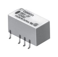 OMRON ELECTRONIC COMPONENTS G6SK-2F DC24 Signal Relay, 24 VDC, DPDT, 2 A, G6S Series, Surface Mount, Latching Dual Coil