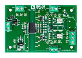 ANALOG DEVICES EVAL-ADUM4221-1EBZ Evaluation Board, ADuM4221-1, Half-Bridge Gate Driver, 4 A Output